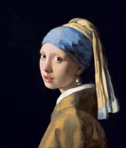 1665 Girl with a Pearl Earring 44.5 x 39 cm The Mauritshuis