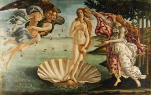 1484 - 86 《维纳斯的诞生》 波提切利 The Birth of Venus