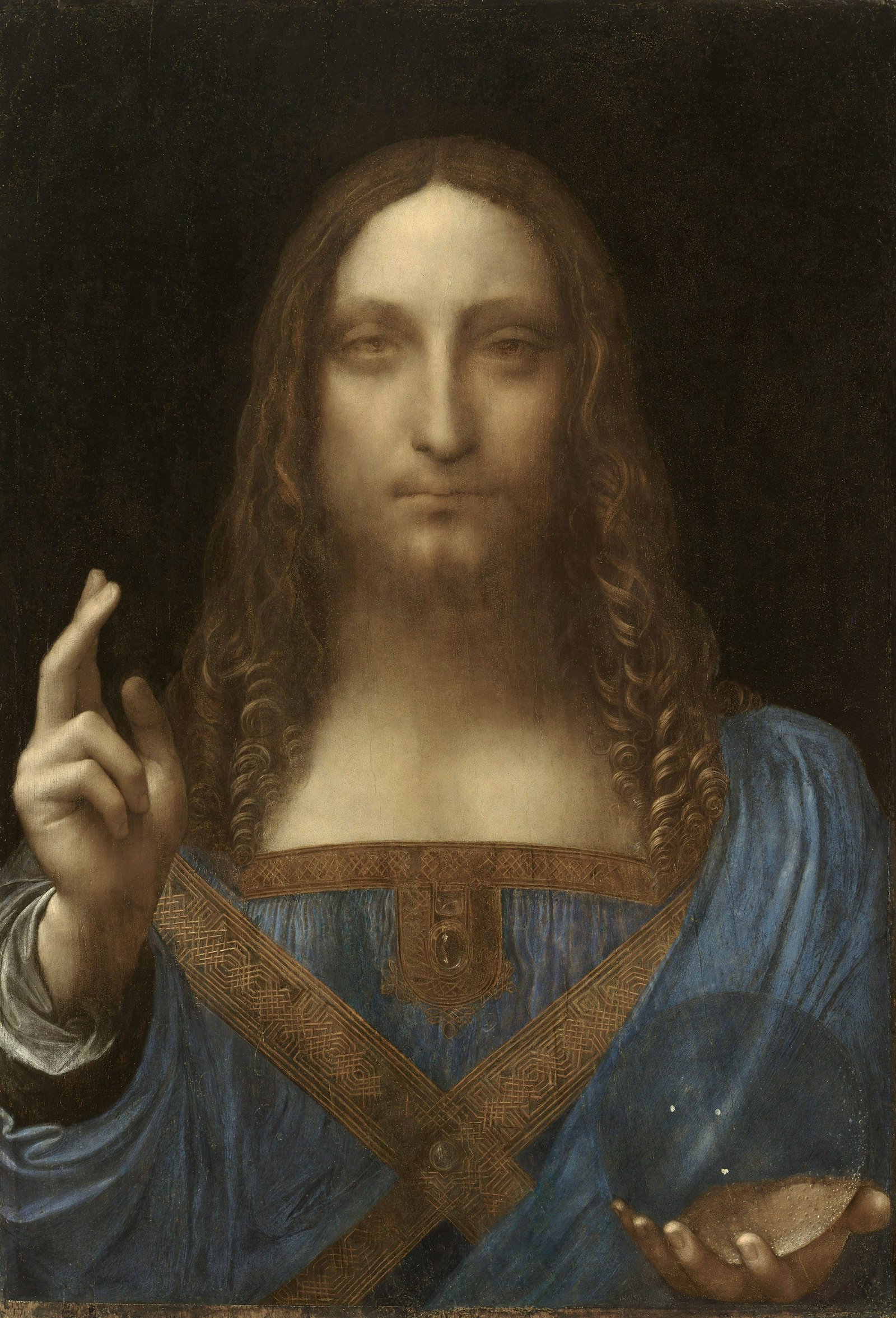 1500 《救世主》达芬奇 Salvator Mundi – 名画墙
