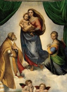 1512 《西斯廷圣母》拉斐尔 Sistine Madonna