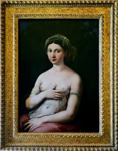 1518 - 19 《年轻女子肖像》拉斐尔 Portrait of a Young Woman