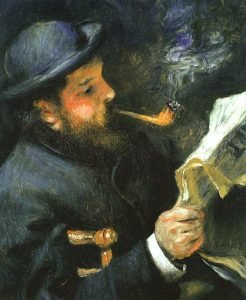 1872，Claude Monet ReadingMusee Marmottan Monet
