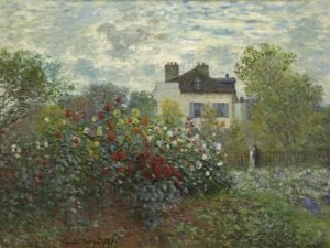 1873 The Garden of Monet at Argenteuil