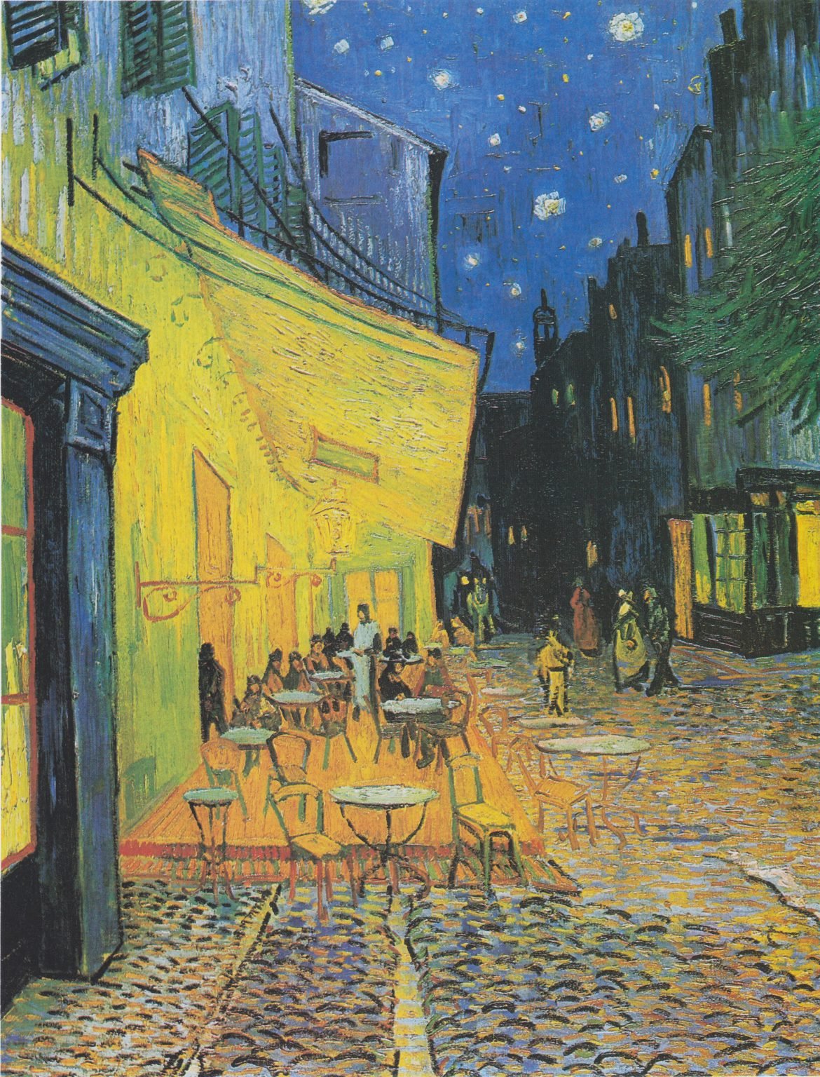1889 《星夜》梵高 The Starry Night – 名画墙