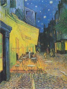 1888 Cafe Terrace at Night