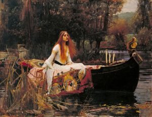 1888 The Lady of Shalott