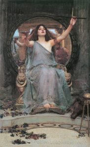 1891 Circe Offering the Cup to Ulysses