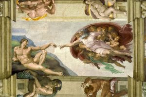 1508 -12《西斯廷教堂天顶画》米开朗基罗 Sistine Chapel ceiling