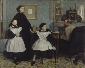 1858 - 67《贝利尼一家》德加 The Bellelli Family