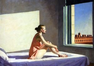 1953 《早晨的太阳》爱德华·霍普 Morning Sun
