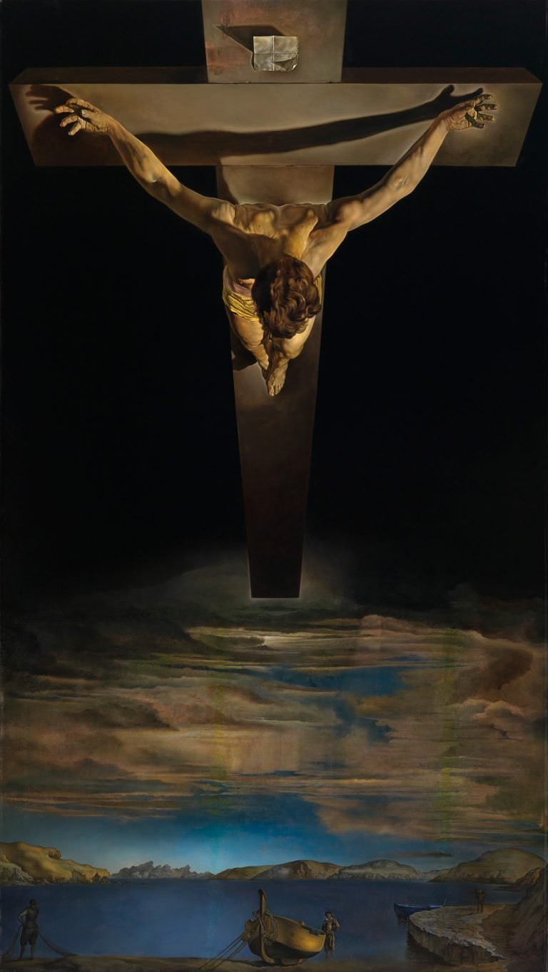 《十字架的圣约翰基督》 Christ Of Saint John Of The Cross 达利 Salvador Dali 名画墙