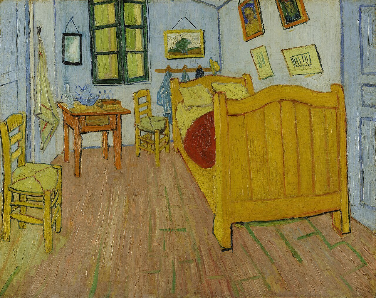 1280px Vincent van Gogh De slaapkamer Google Art Project