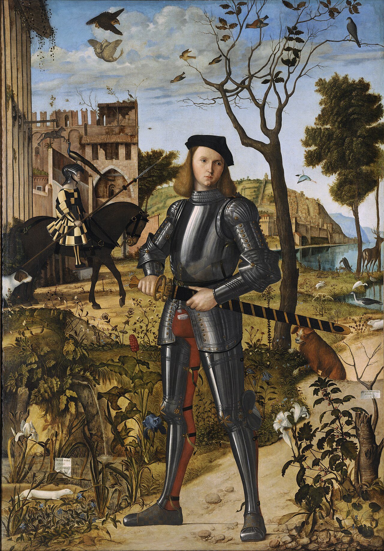 1280px Vittore Carpaccio Young Knight in a Landscape Google Art ProjectFXD