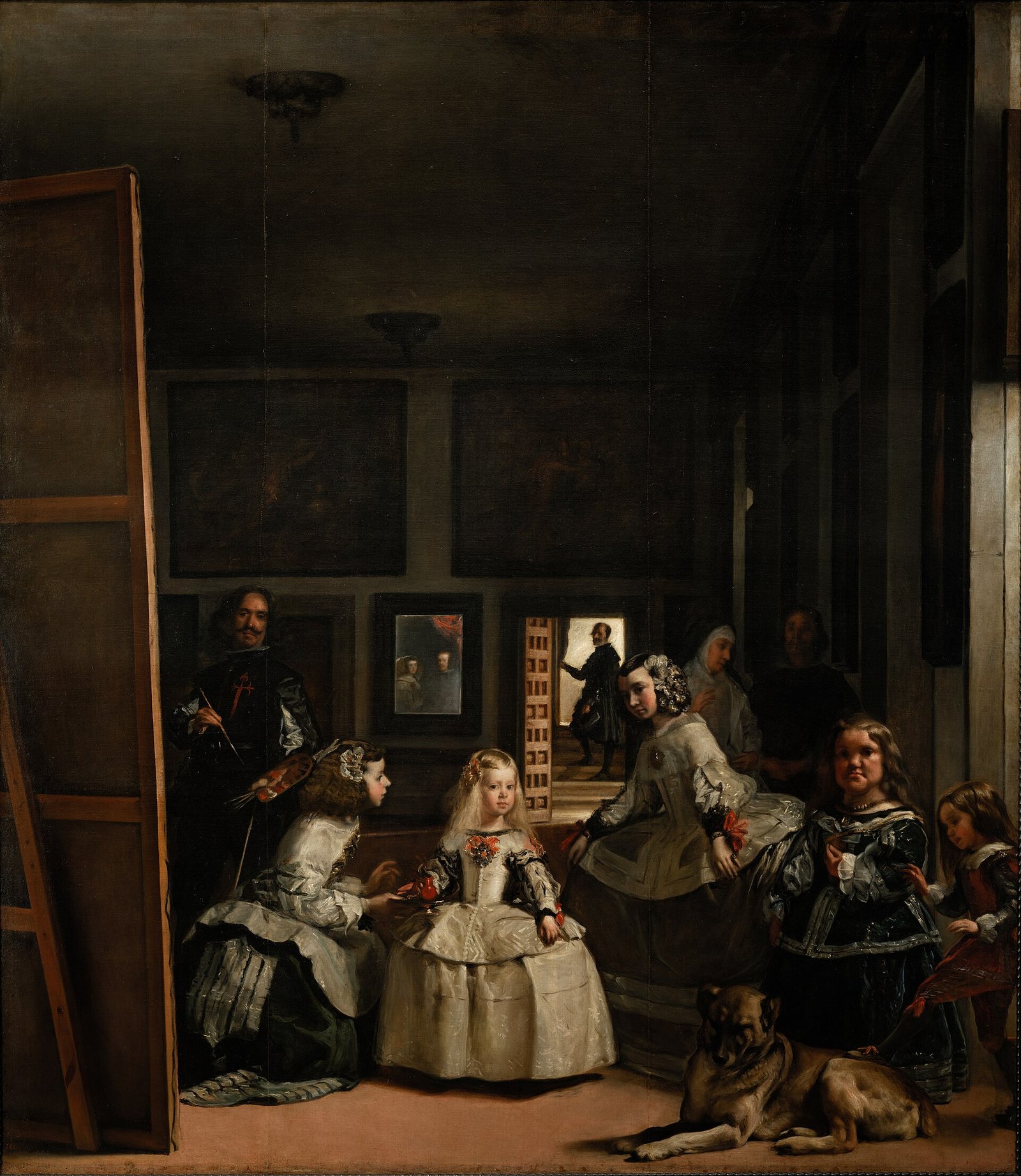 1920px Las Meninas by Diego VelC3A1zquez from Prado in Google Earth