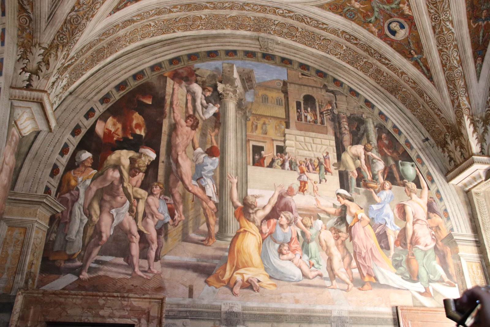 22Fire in the Borgo22 by Raphael2C Raphael Rooms2C Vatican Museum 284846616267629