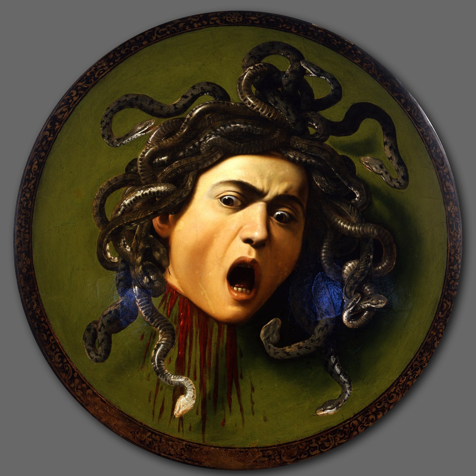 Caravaggio Medusa Uffizi High quality
