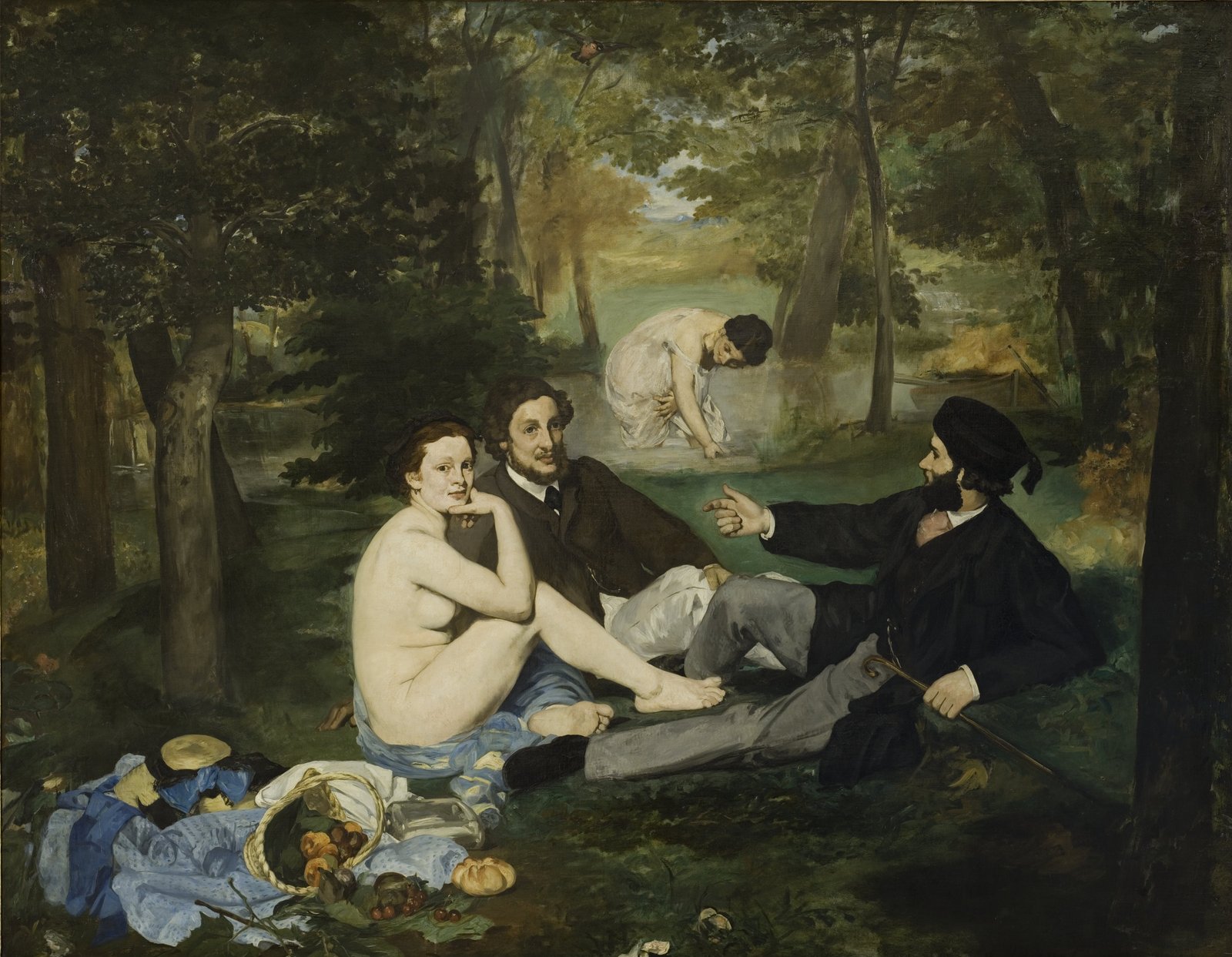 Edouard Manet Luncheon on the Grass Google Art Project Edouard Manet Luncheon on the Grass Google Art Project