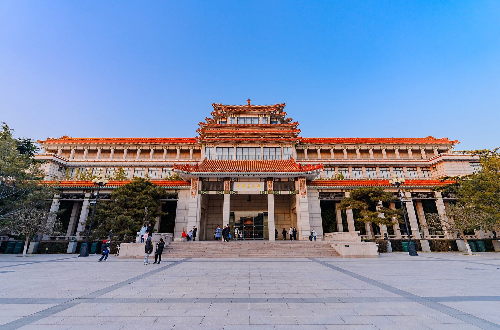 中国美术馆馆舍,北京五四大街。摄影:Jackiejackie123123