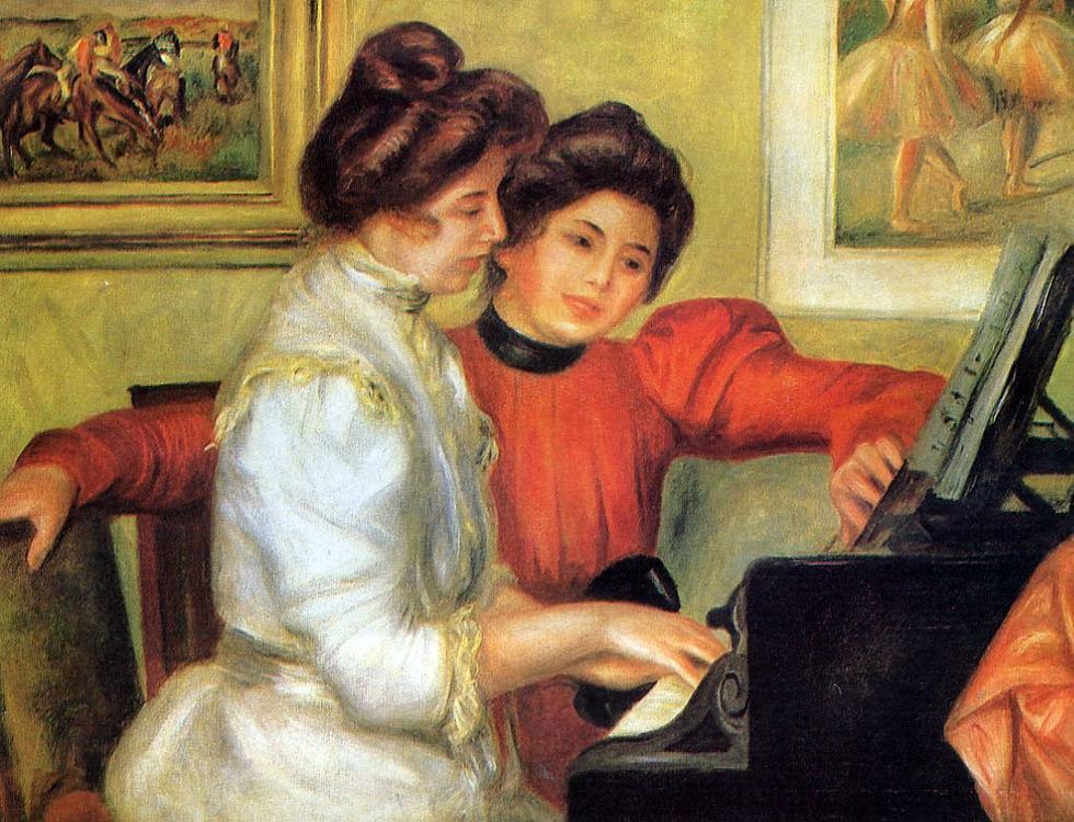 Pierre Auguste20Renoir20 20Yvonne20et20Christine20Lerolle20au20piano