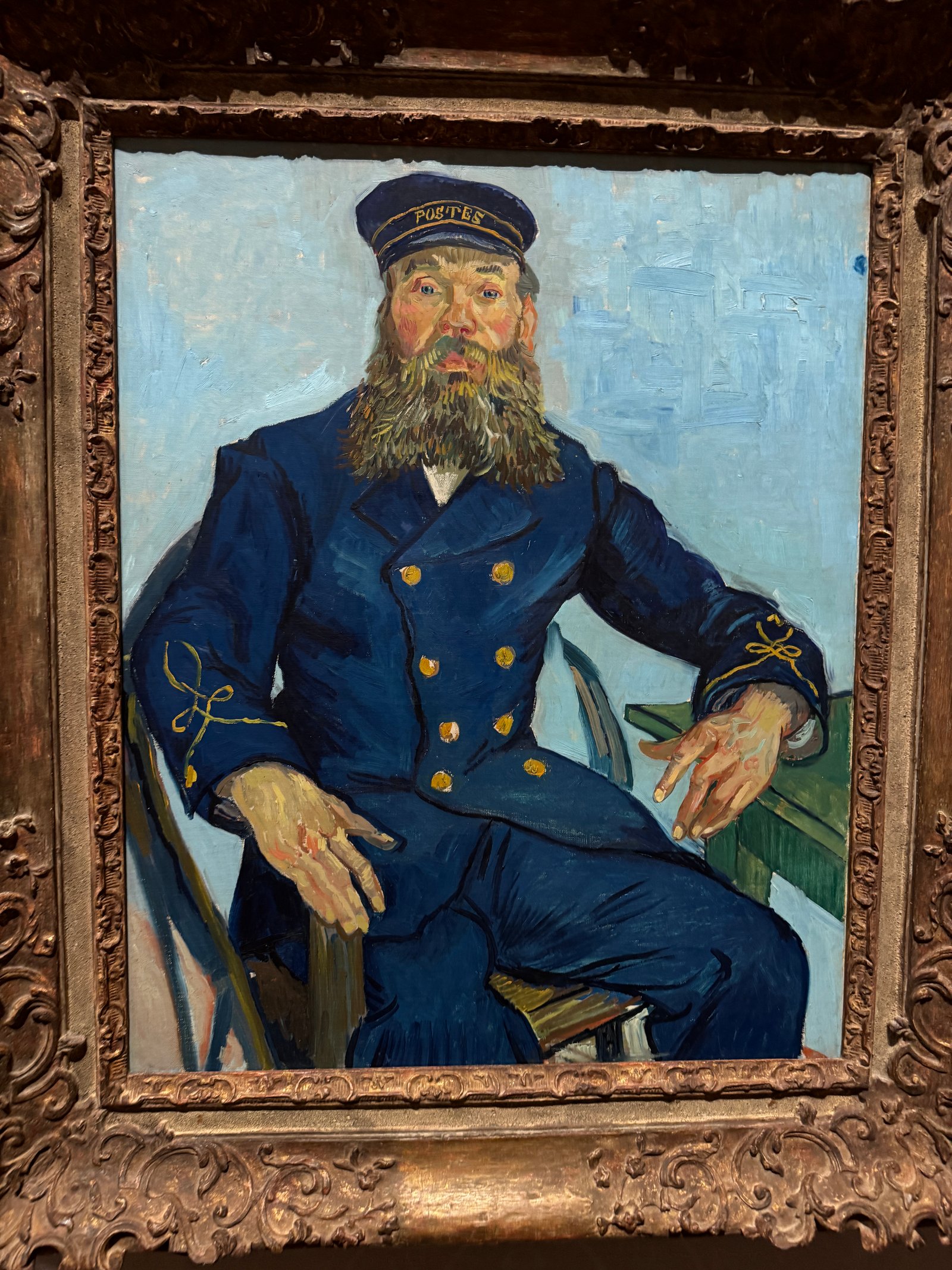 Portrait of the Postman Joseph Roulin Portrait of the Postman Joseph Roulin