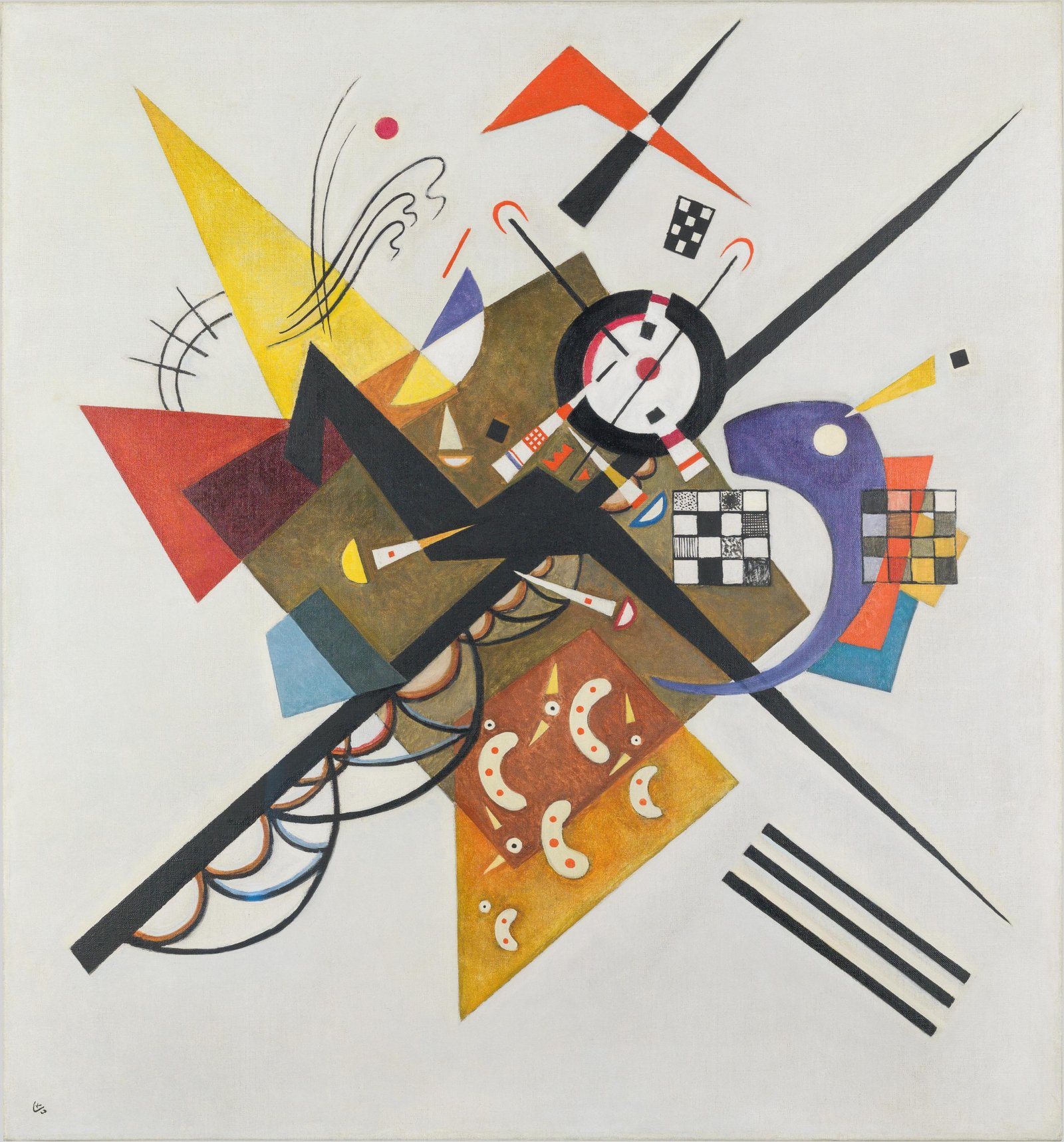 Vassily Kandinsky2C 1923 On White II