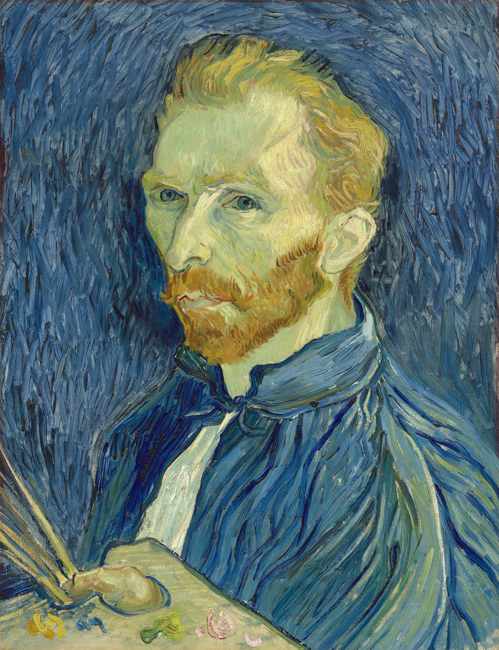 Vincent van Gogh2C Self Portrait2C 18892C NGA 106382
