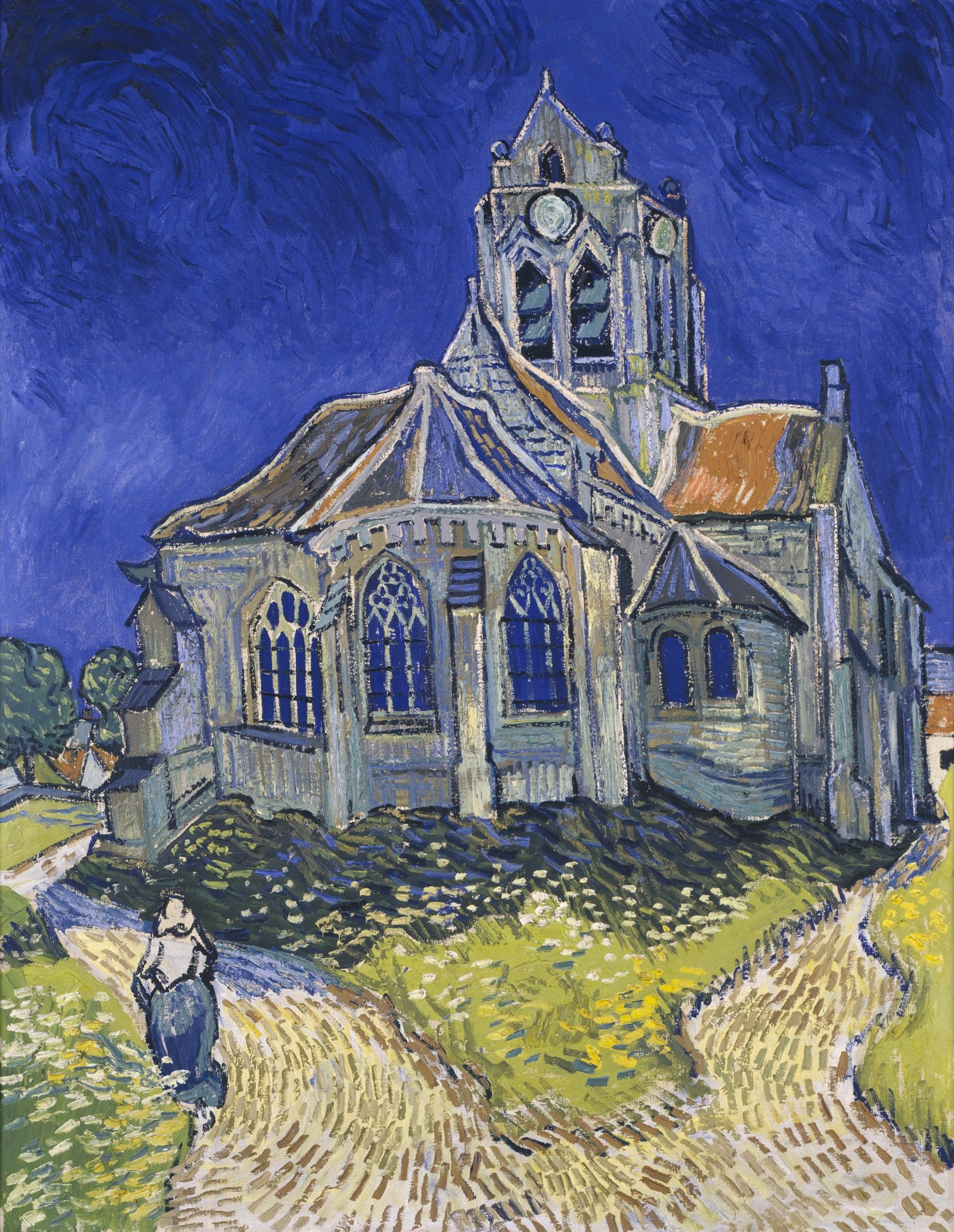 Vincent van Gogh The Church in Auvers sur Oise2C View from the Chevet Google Art Project Vincent van Gogh The Church in Auvers sur Oise2C View from the Chevet Google Art Project