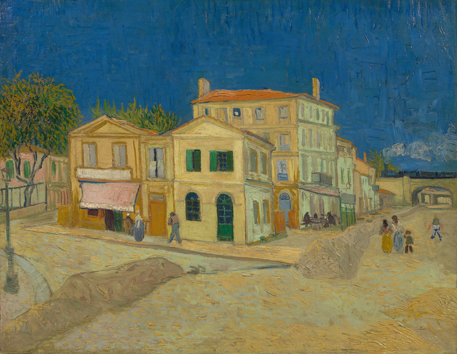 Vincent van Gogh The yellow house 2827The street2729
