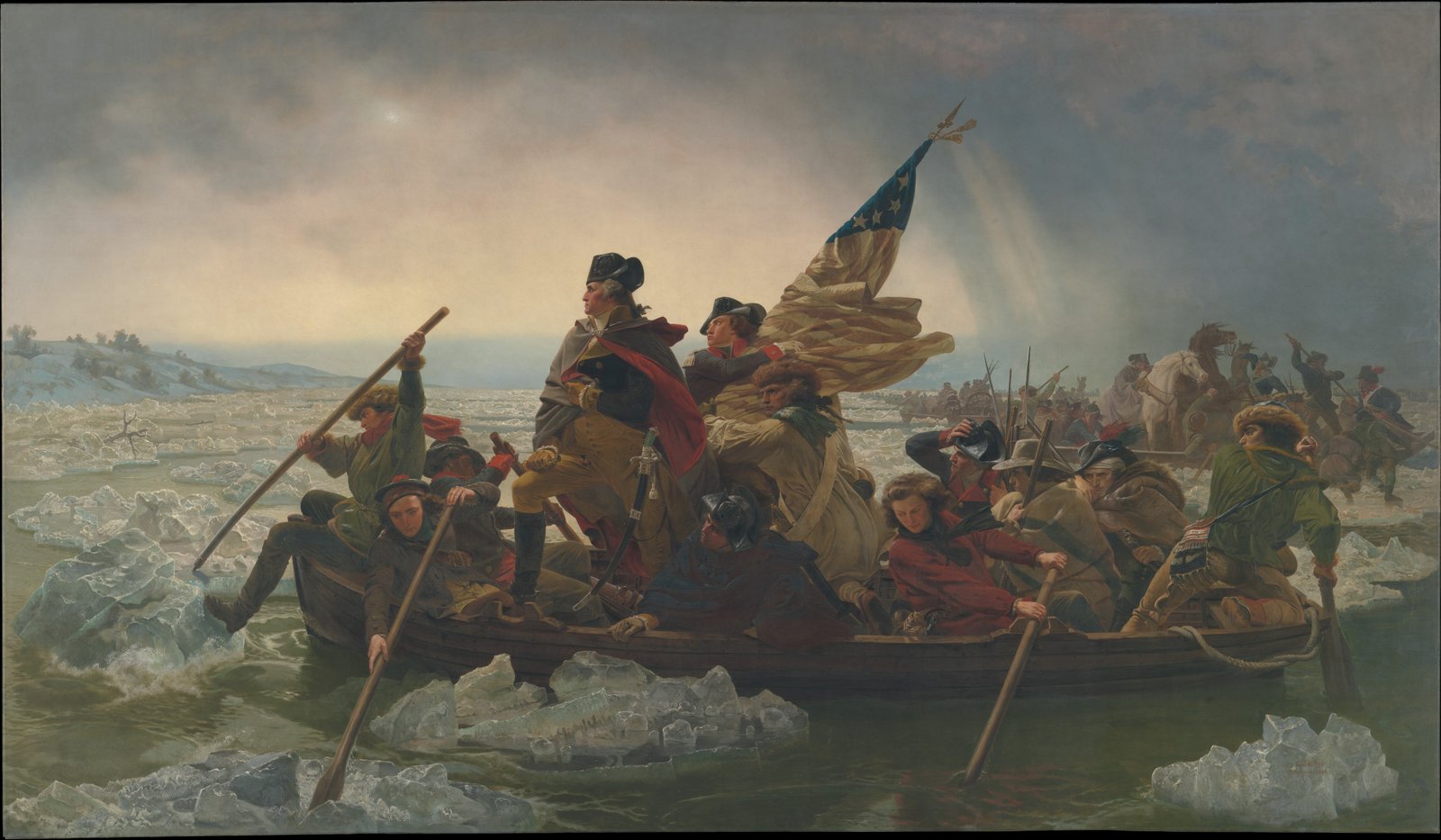 Washington Crossing the Delaware MET DP245003 Washington Crossing the Delaware MET DP245003