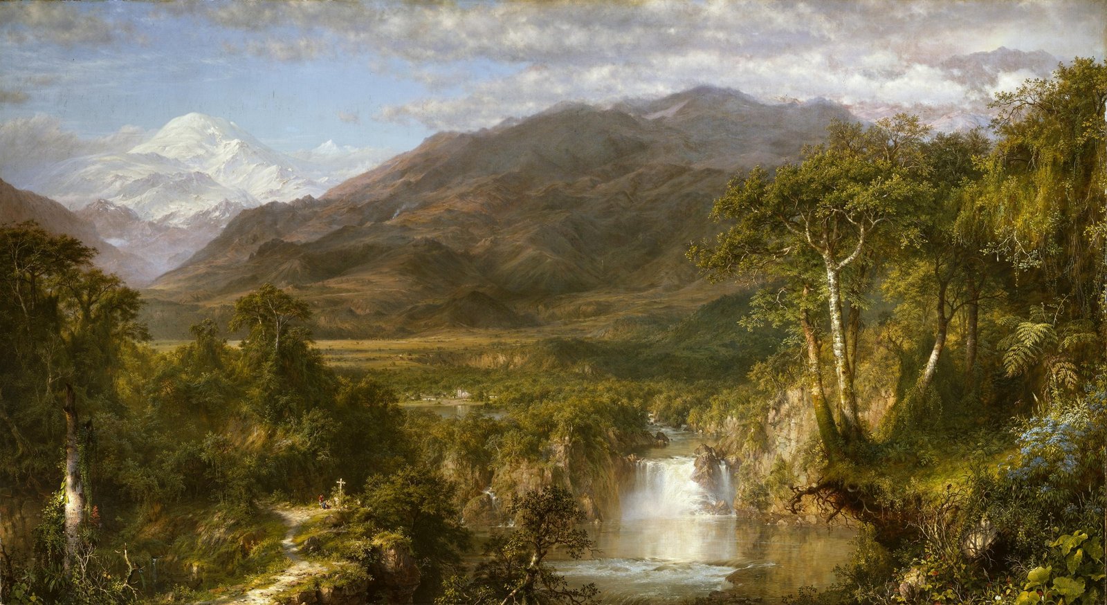 church heart of the andes met 弗雷德里克·埃德温·丘奇《安第斯之心》