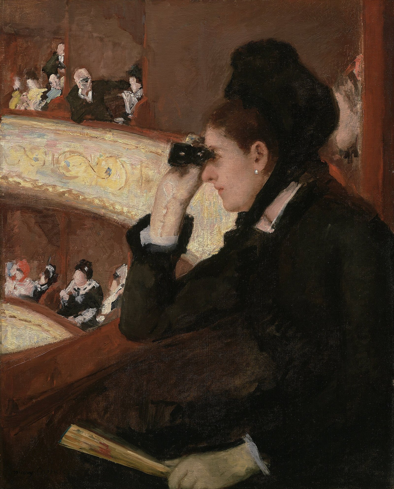 玛丽·卡萨特《In the Loge》