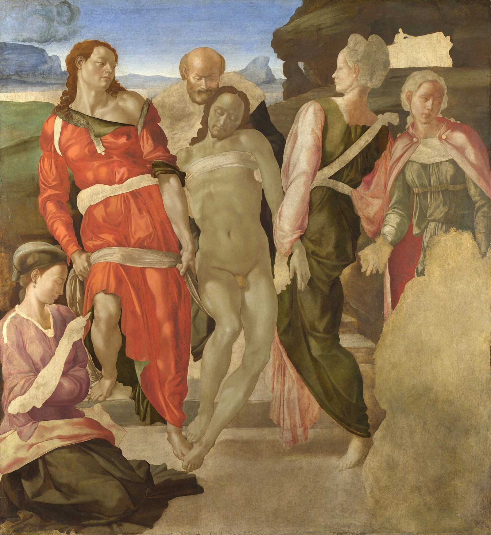 daily michelangelo entombment daily michelangelo entombment