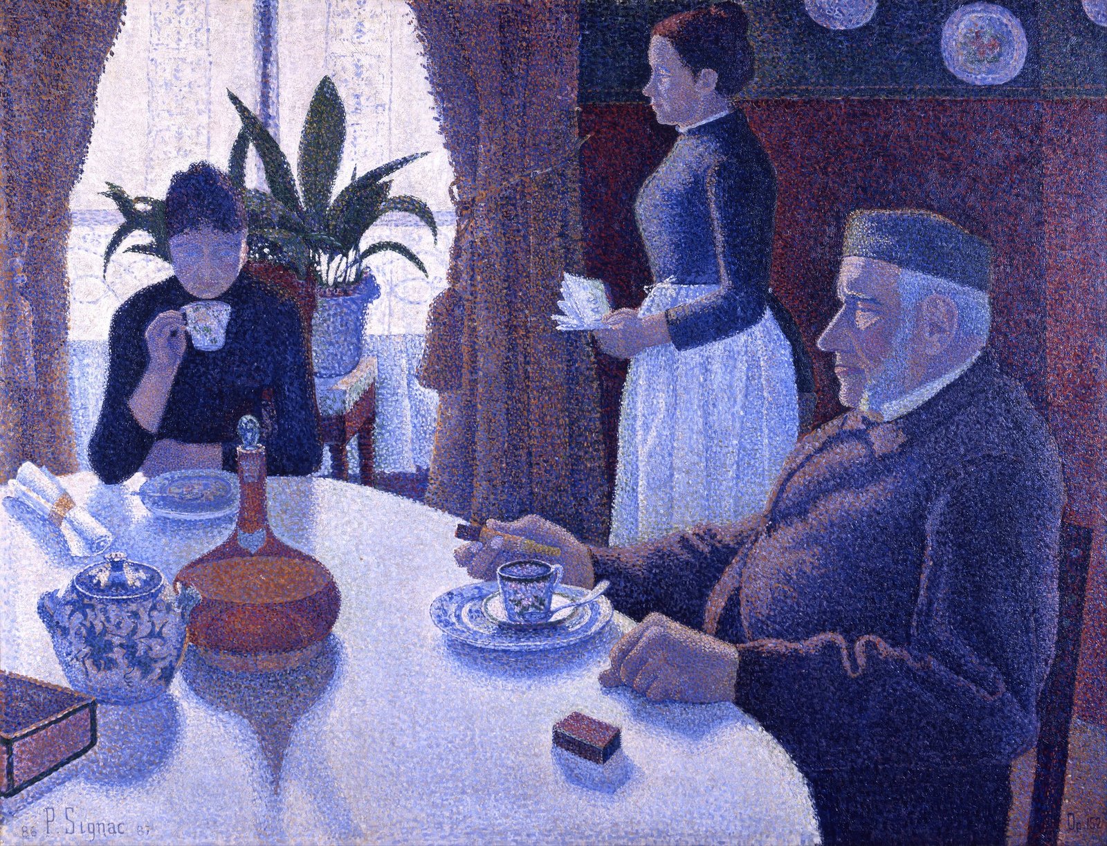 保罗·西尼亚克《Breakfast (The Dining Room)》