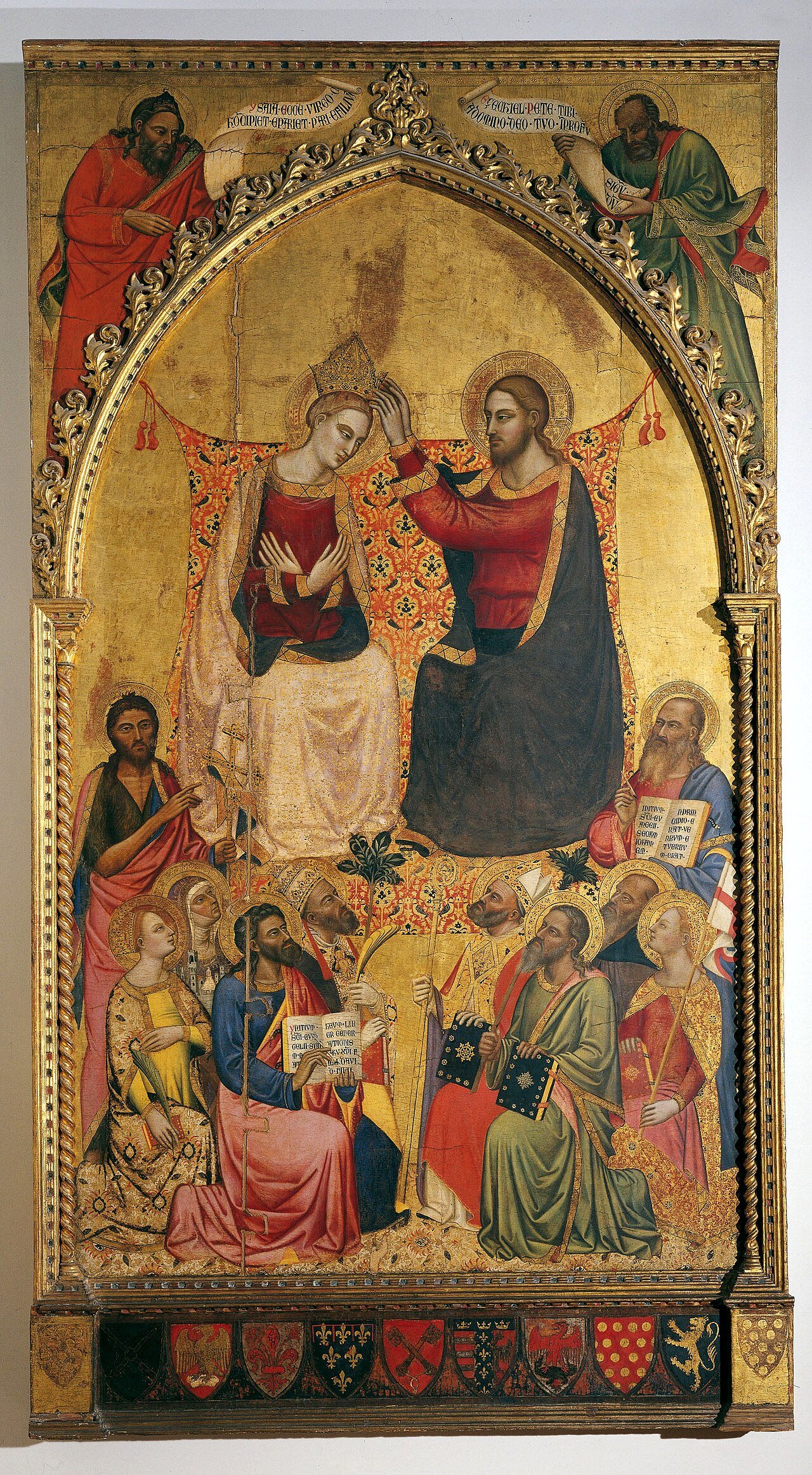 r2 accademia florence jacopo di cione coronation of virgin