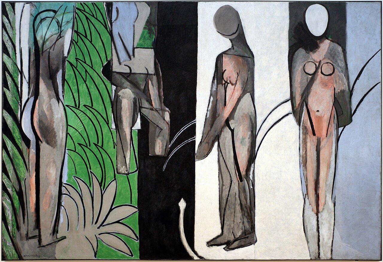 r2 aic matisse bathers by a river