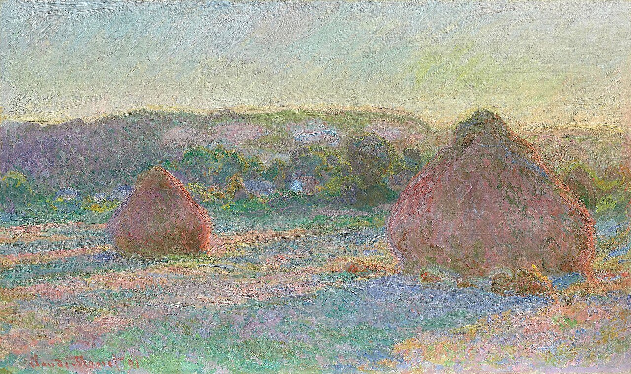 r2 aic monet stacks of wheat end summer