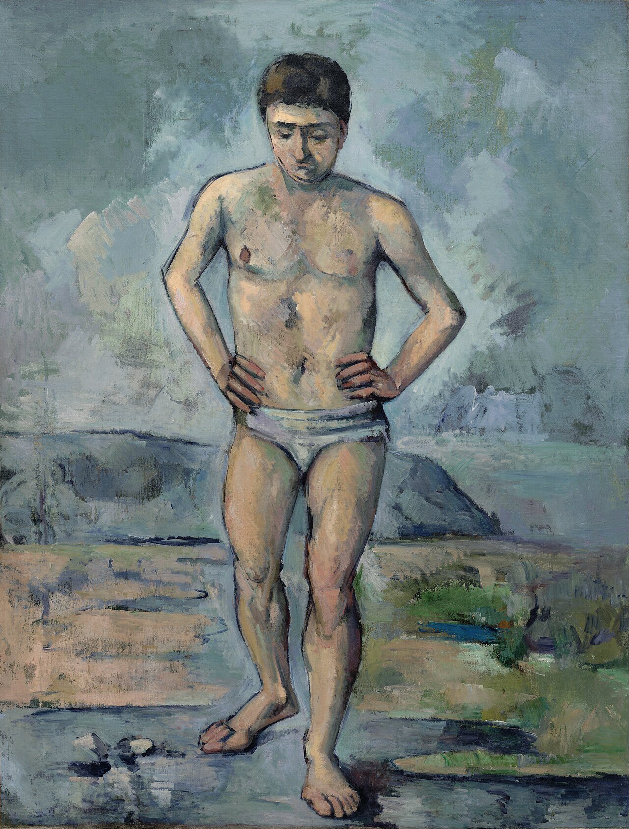 r2 moma cezanne the bather moma r2 moma cezanne the bather moma