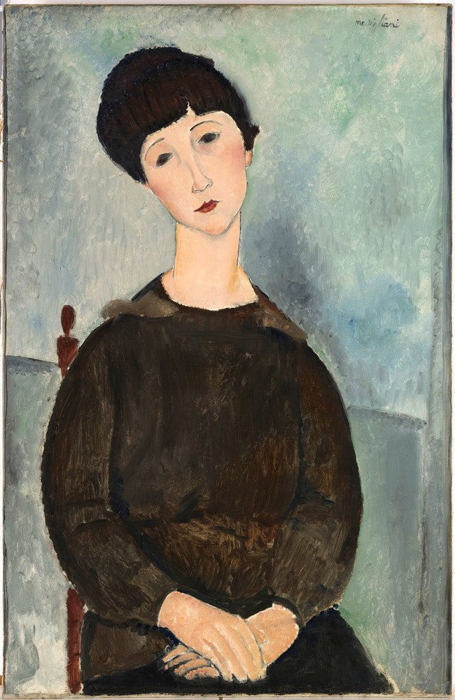r2 musee picasso modigliani chevelure noire picasso