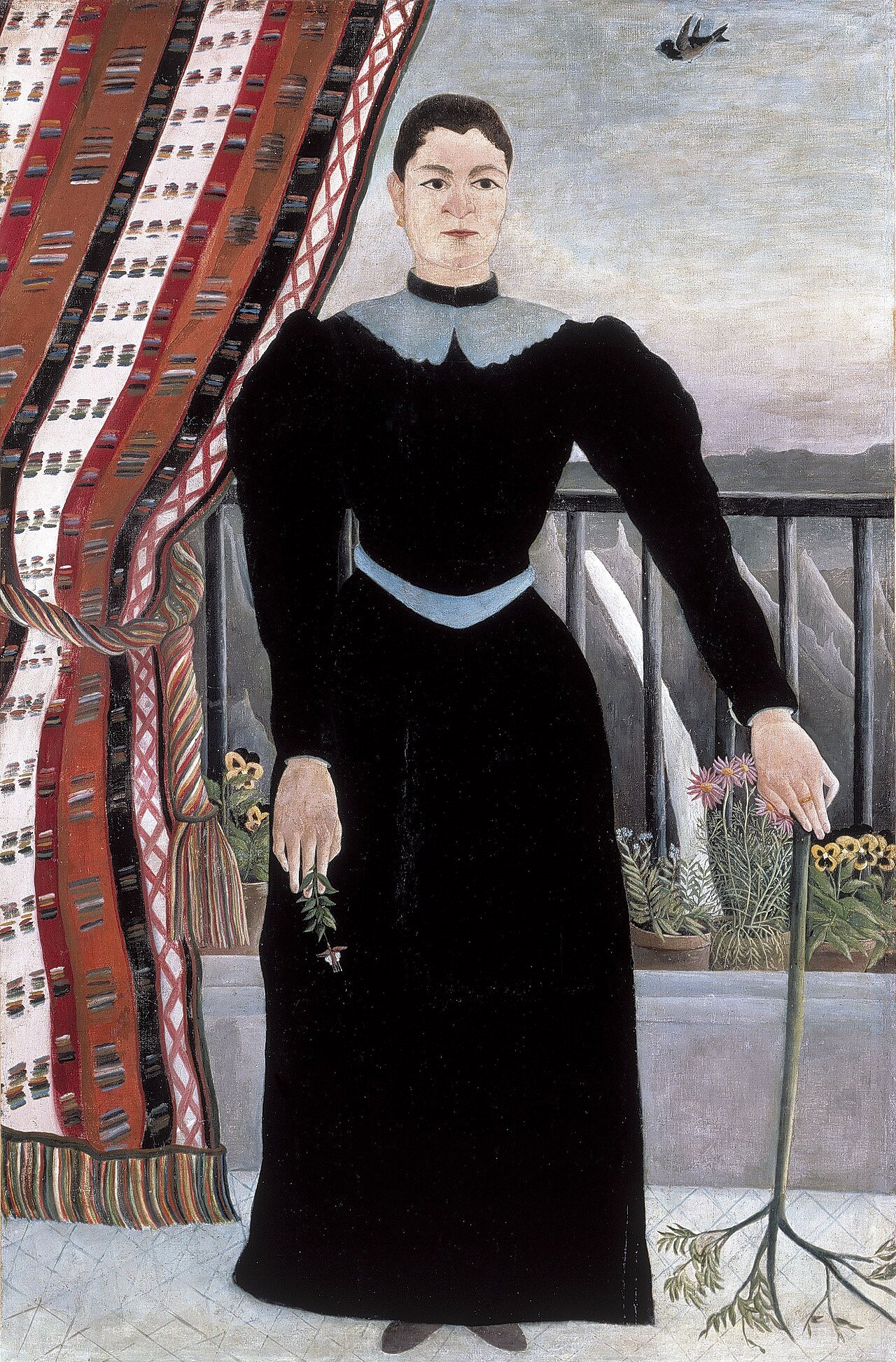 r2 musee picasso rousseau portrait woman picasso