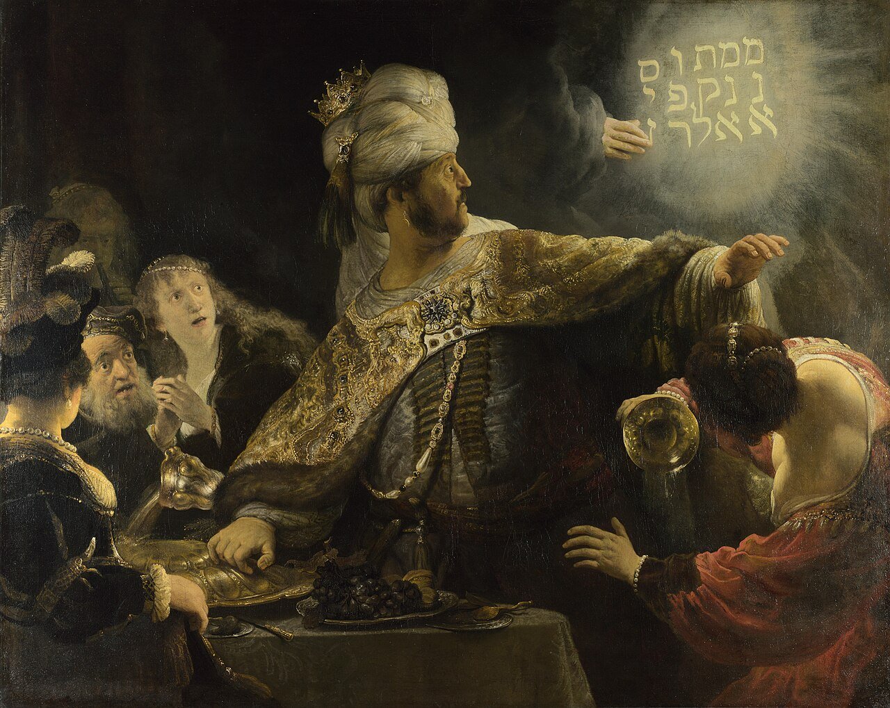 r2 national gallery london rembrandt belshazzars feast