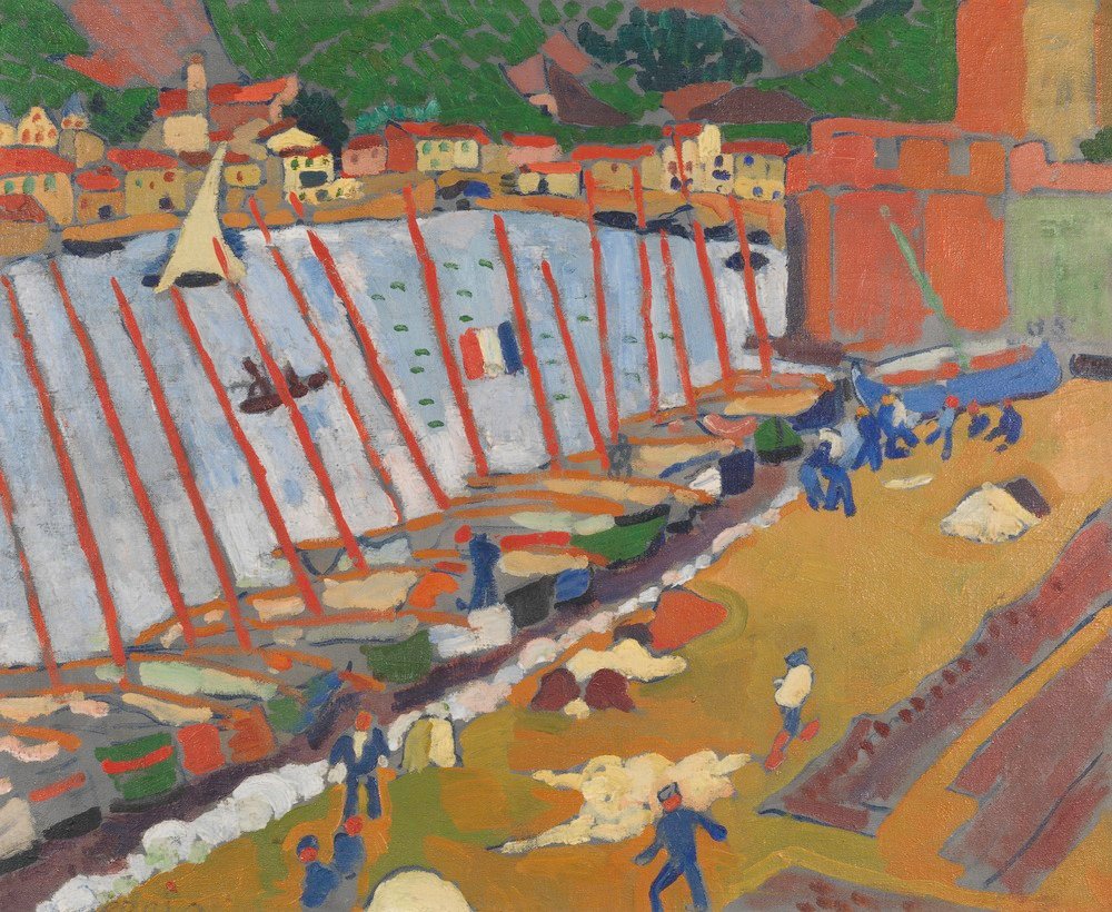 r2 pompidou derain faubourg collioure pompidou