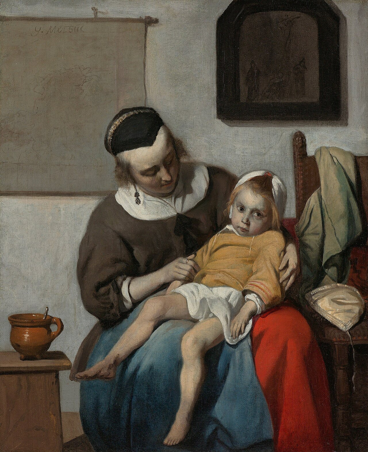 r2 rijksmuseum gabriel metsu the sick child rijksmuseum