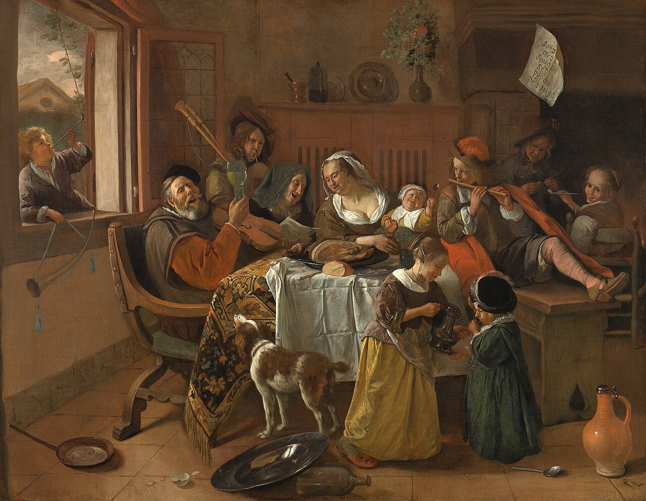 r2 rijksmuseum jan steen the merry family rijksmuseum r2 rijksmuseum jan steen the merry family rijksmuseum