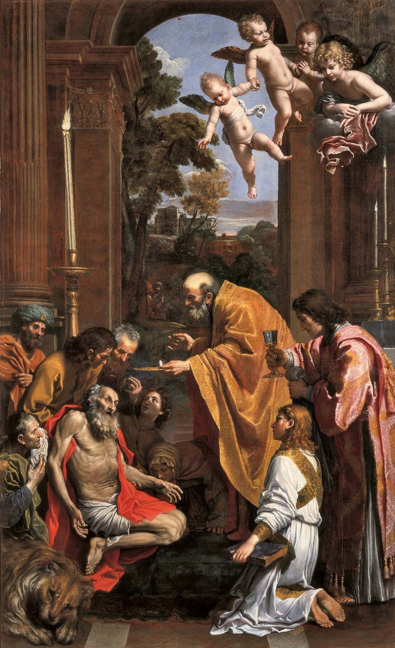 r2 vatican domenichino last communion saint jerome vatican r2 vatican domenichino last communion saint jerome vatican