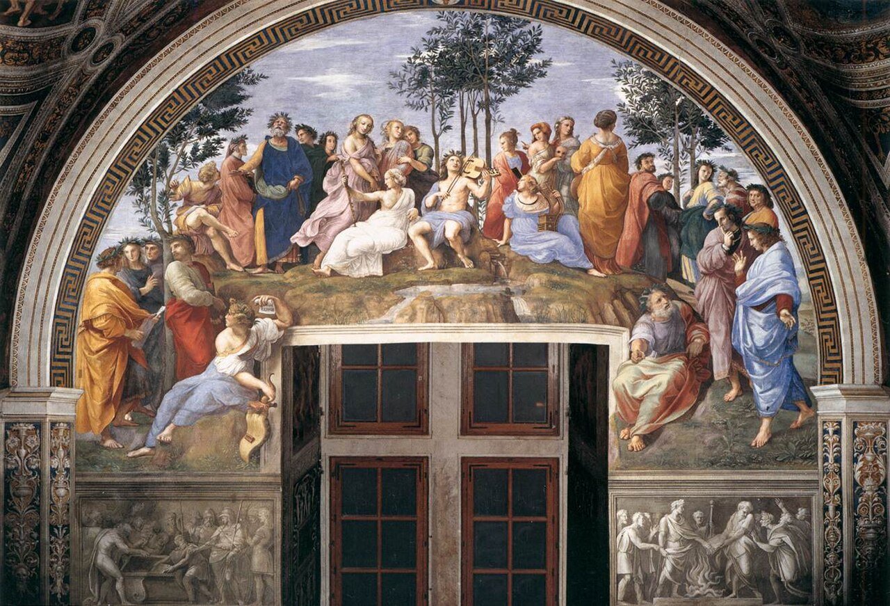 r2 vatican raphael parnassus vatican