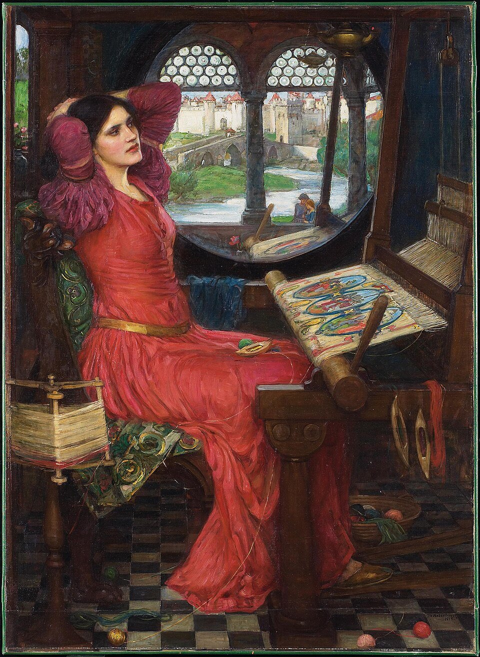 thumb John William Waterhouse I am half sick of shadows said the lady of shalott thumb John William Waterhouse I am half sick of shadows said the lady of shalott